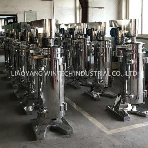 Tubular centrifuge separator
